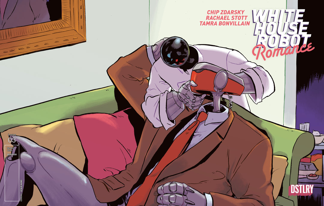 White House Robot Romance #3 Cover C (1:5) Leslie Hung Variant