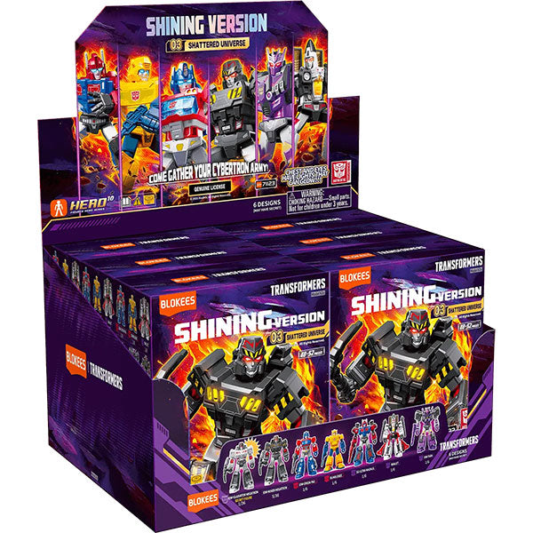 Transformers Blokees: 4-inch Shining Model Kit - SV03 Shattered Universe (1 Blind Box)