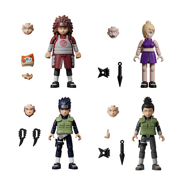 Naruto Blokees: 4-inch Gravity Model Kit- GV03 Heart of a Ninja (1 Blind Boxes)
