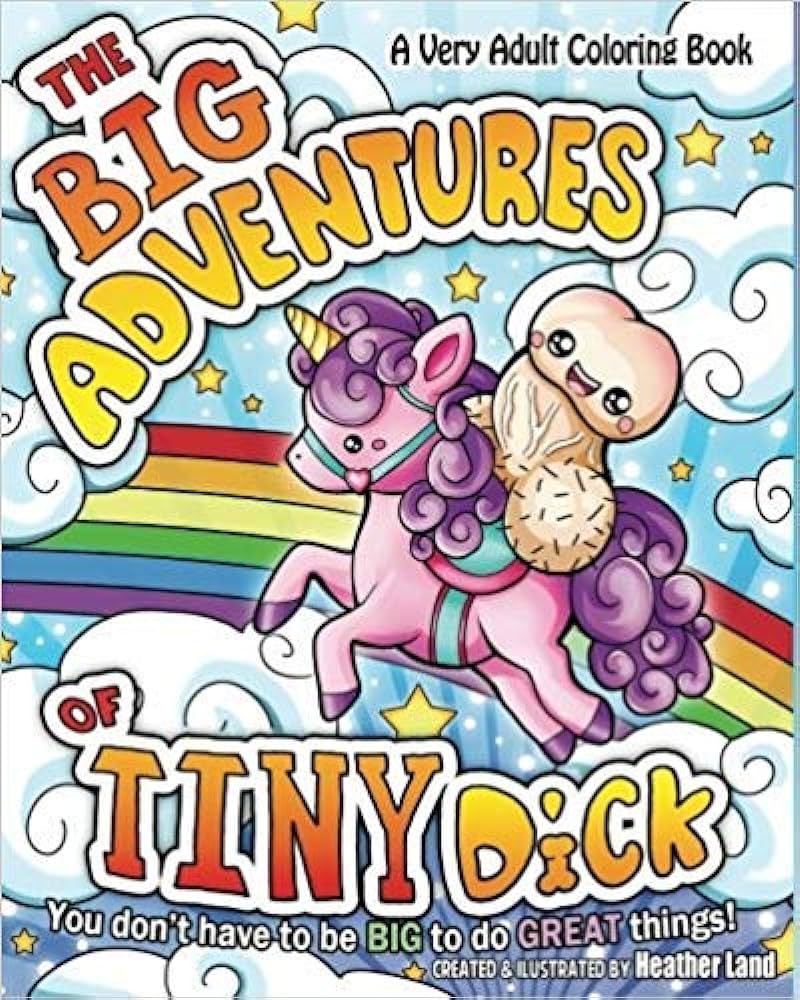 Big Adventures of Tiny Tick - A Very Adult Coloring Book TPB