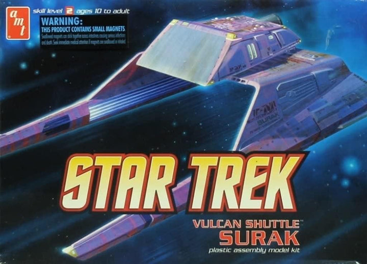 AMT 1:187 Star Trek Vulcan Shuttle Surak Plastic Model