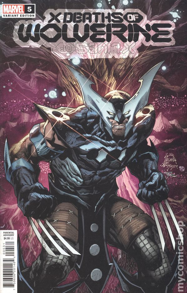 X Deaths Of Wolverine #5 (Of 5) Stegman Omega Spoiler Variant