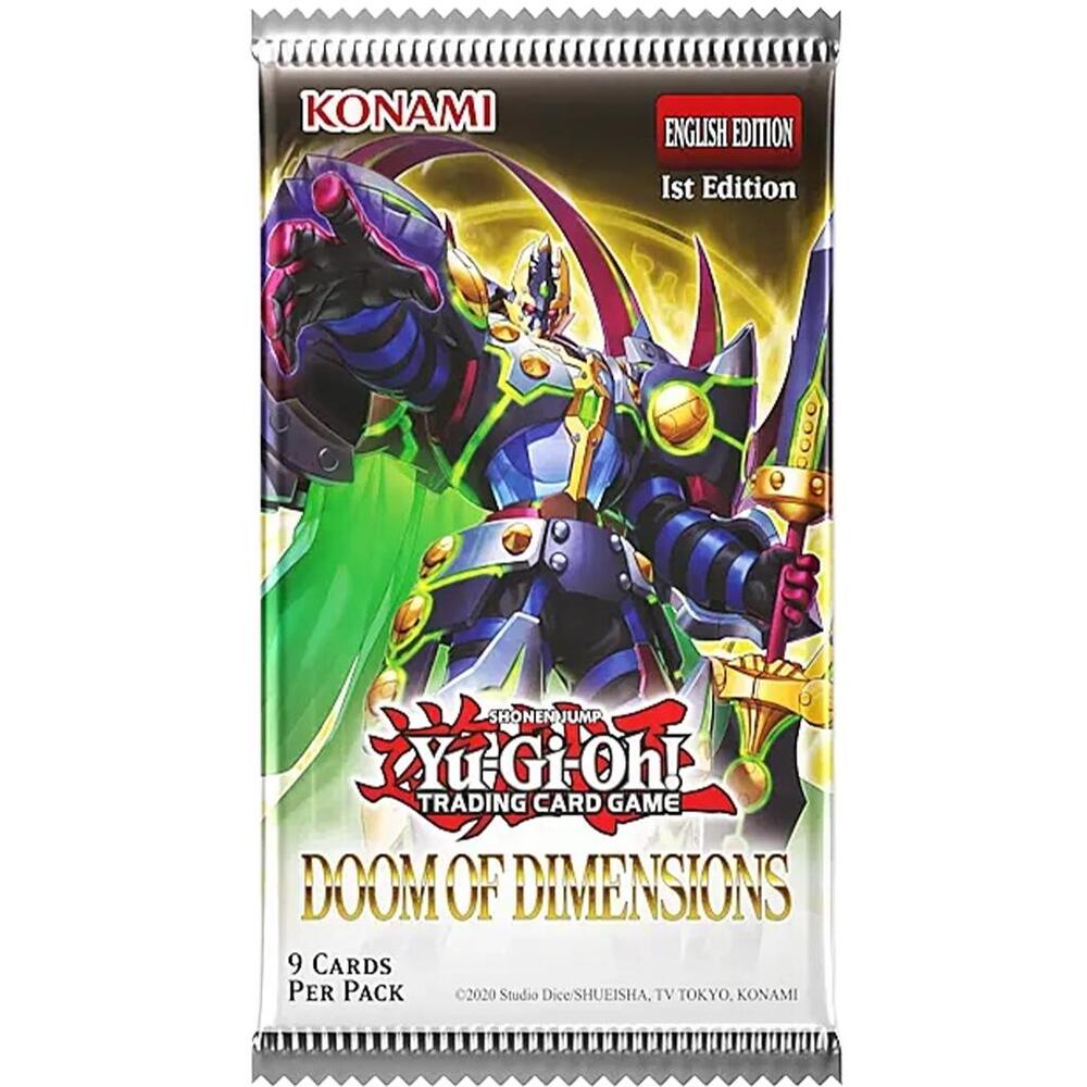 Yu-Gi-Oh!: Doom of Dimensions Booster (1) Pack [1st Edition]