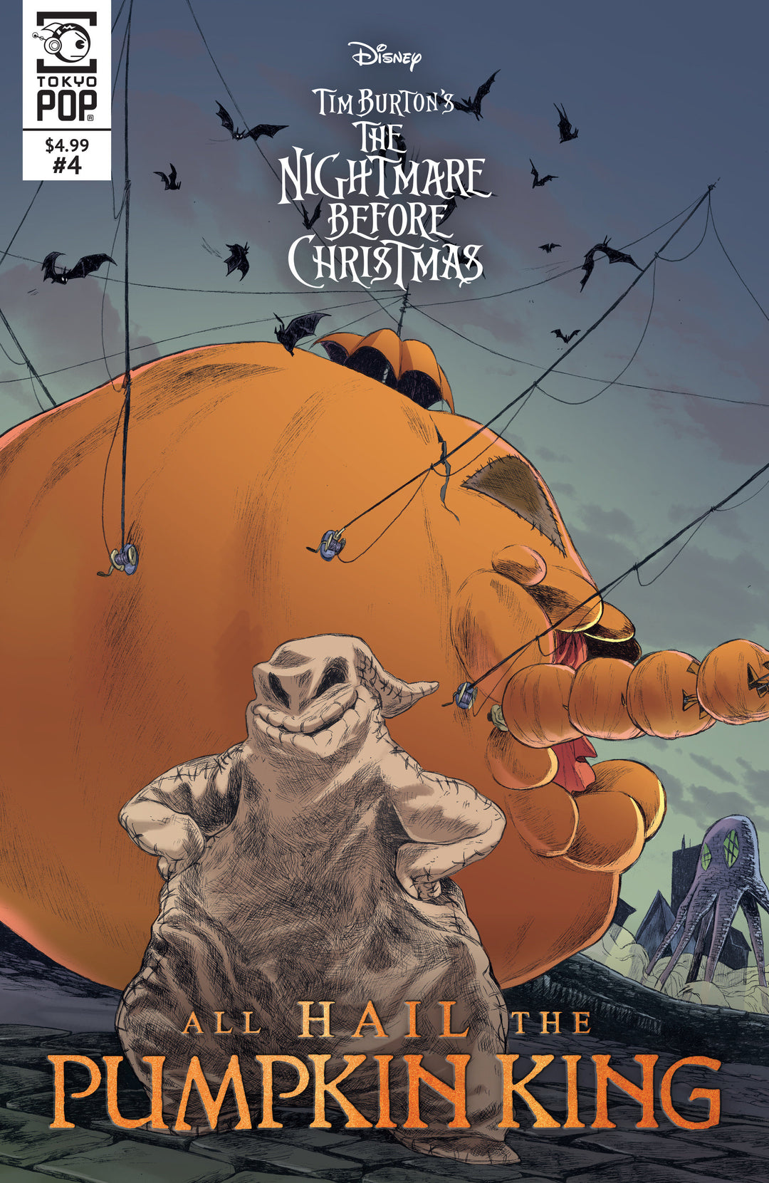 Nightmare Before Christmas All Hail The Pumpkin King #4