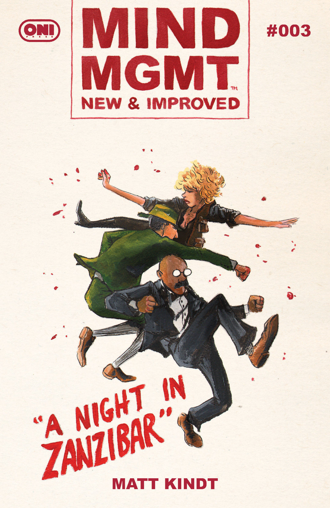 Mind Mgmt New & Improved #3 Cover A Matt Kindt