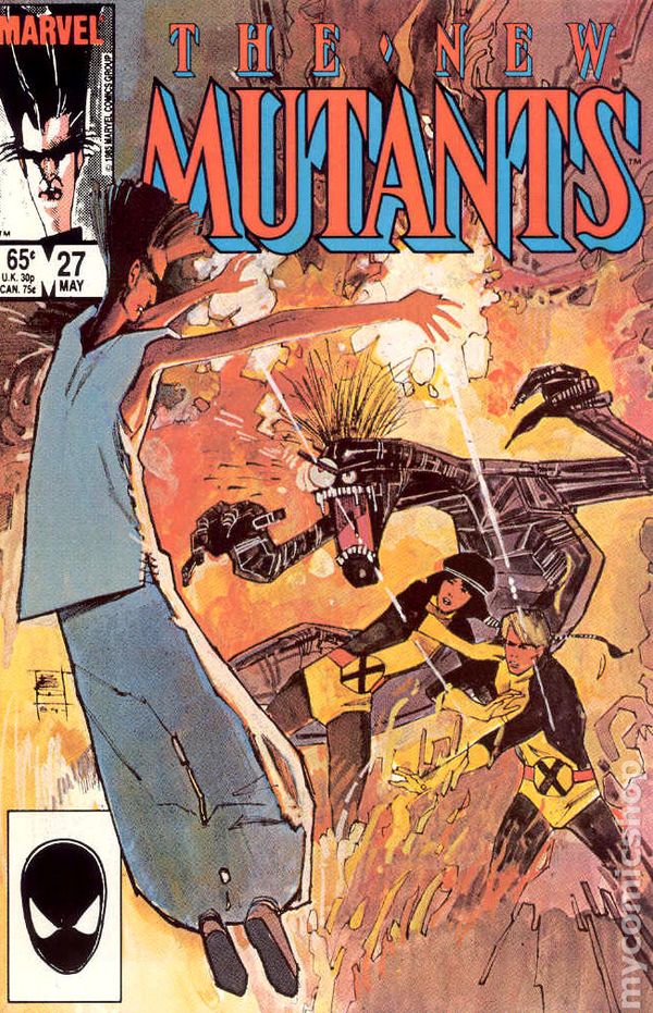 New Mutants (1983) #27 <OXB-03>