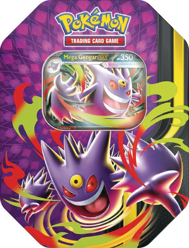 Pokemon TCG: Mega Moonlit - MEGA GENGAR EX TIN (1)