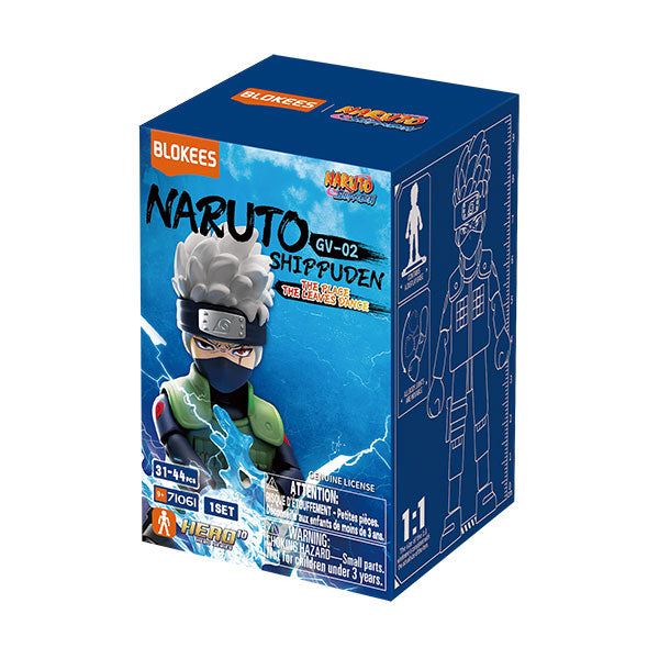 Naruto Blokees: 4-inch Gravity Model Kit- GV02 The Place The Leaves Dance (1 Blind Boxes)