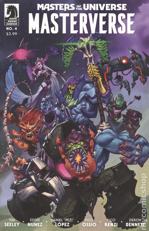 Masters Of Universe Masterverse #4 (Of 4) Cover B Lopez <BINS>