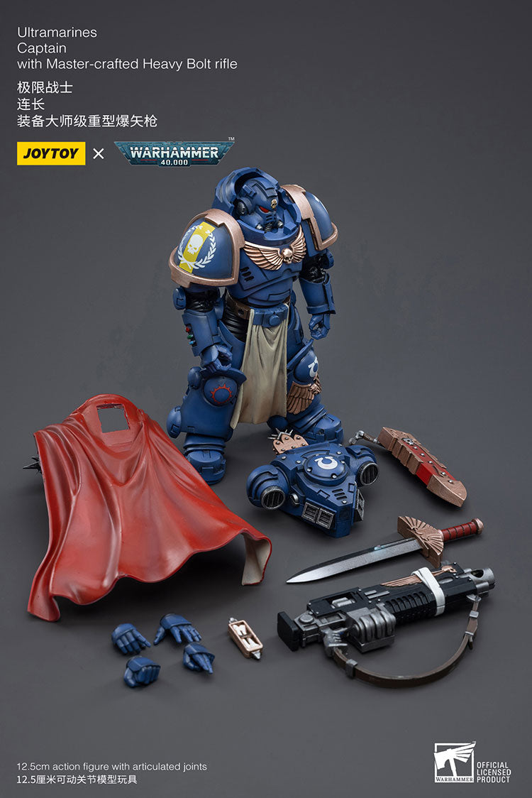 Warhammer 40k: Ultramarines - Primaris Captain Ptolias Corvor (Action Figure)