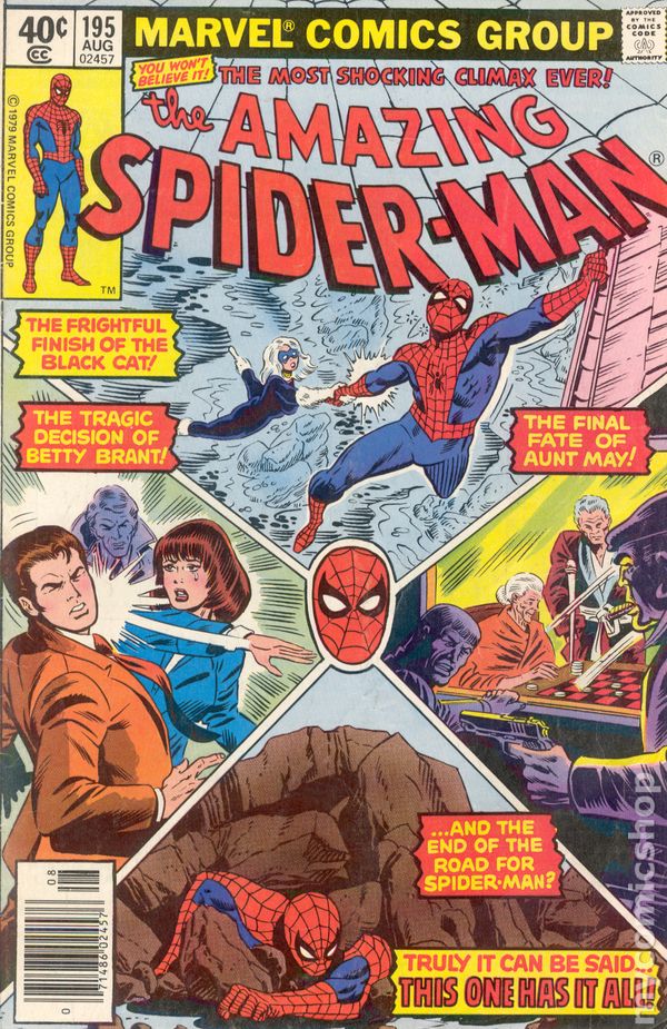 Amazing Spider-Man (1963) #195 Newsstand VG