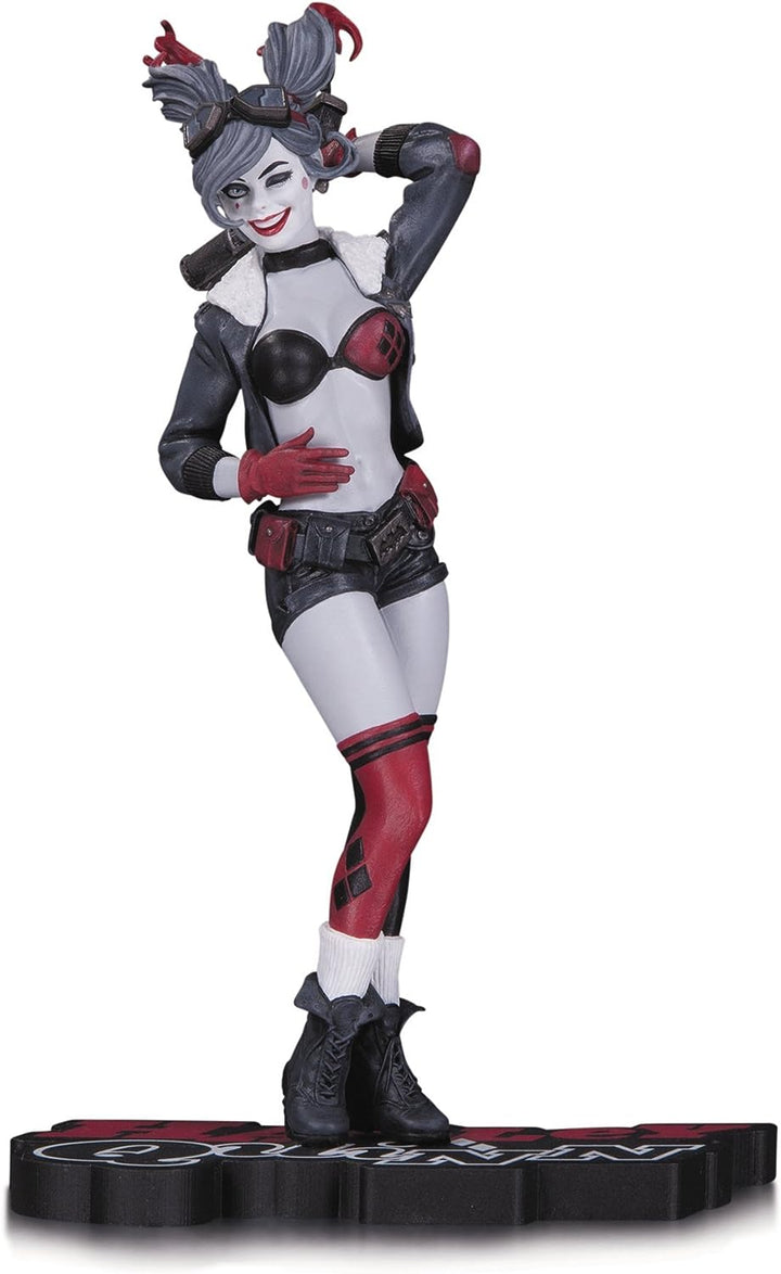 DC Collectibles Harley Quinn: Ant Lucia Statue, Red/White/Black