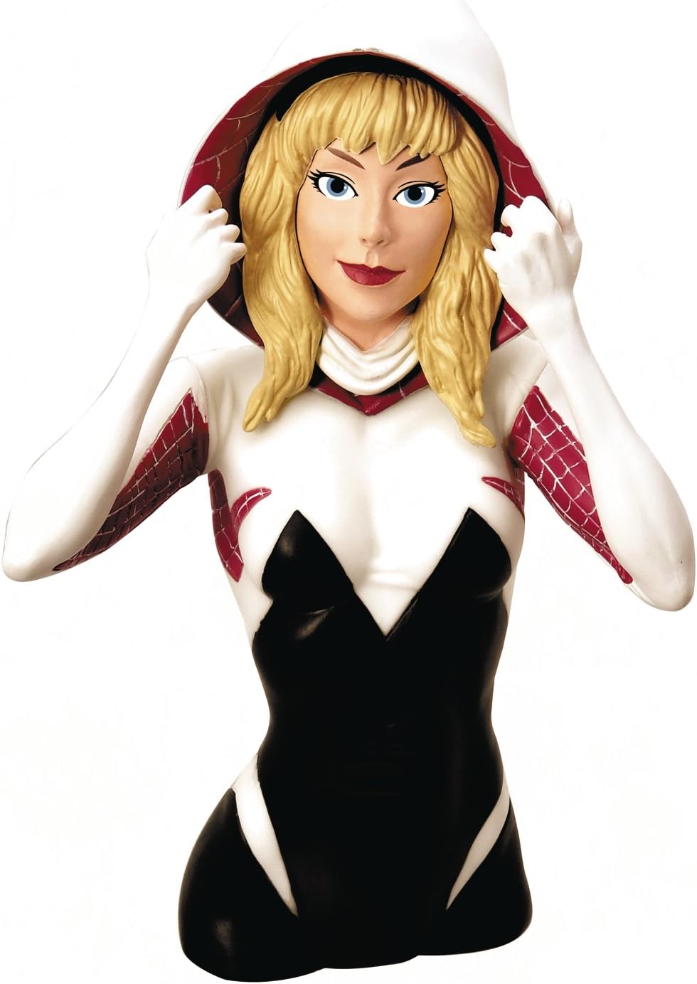 Spider-Gwen Unmasked Bust Bank