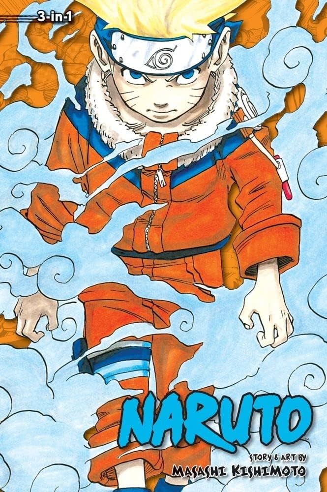 Naruto 3-In-1 Edition Volume 01