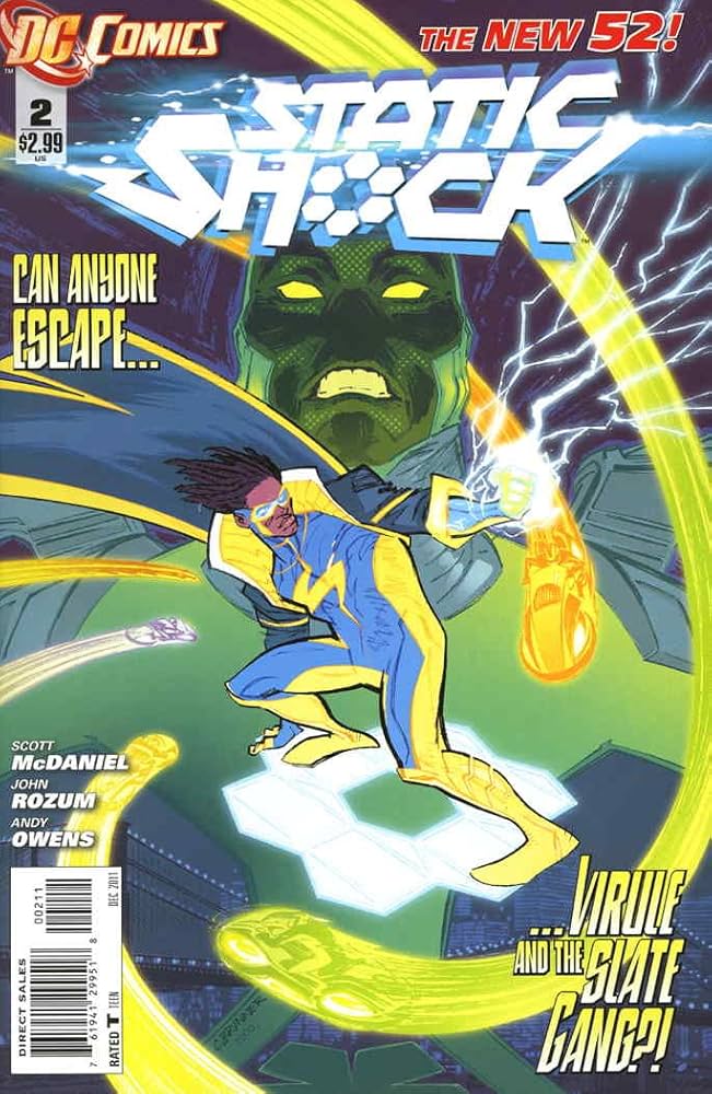Static Shock (2011) #1 Variant (2nd Print) <BINS>