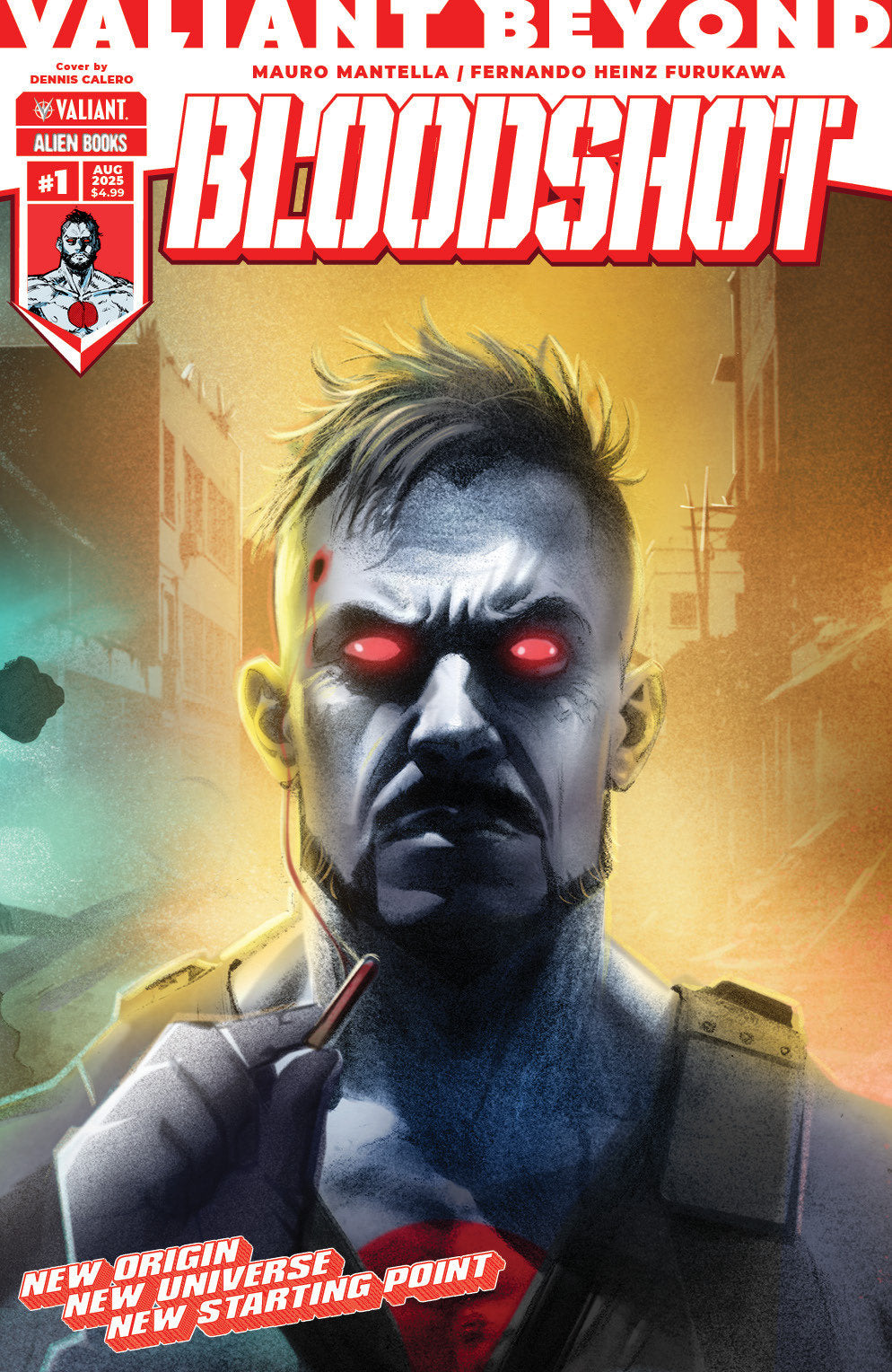 Valiant Beyond Bloodshot #1 Variant C (Calero Connecting Variant)