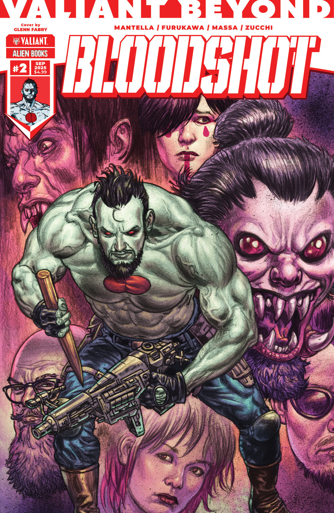 Valiant Beyond Bloodshot #2 Cover A (Fabry)