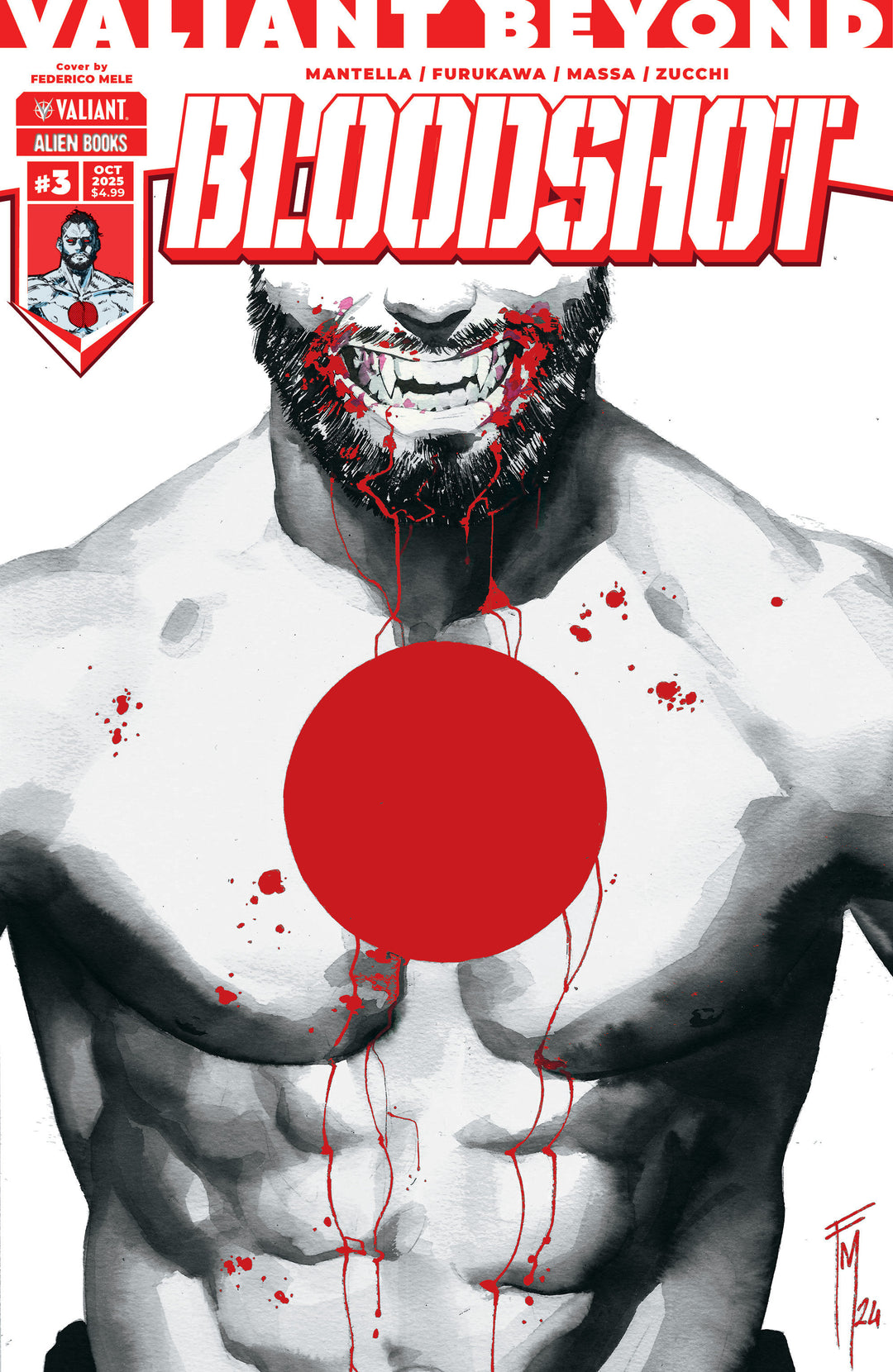 Valiant Beyond Bloodshot #3 Variant B (Mele)
