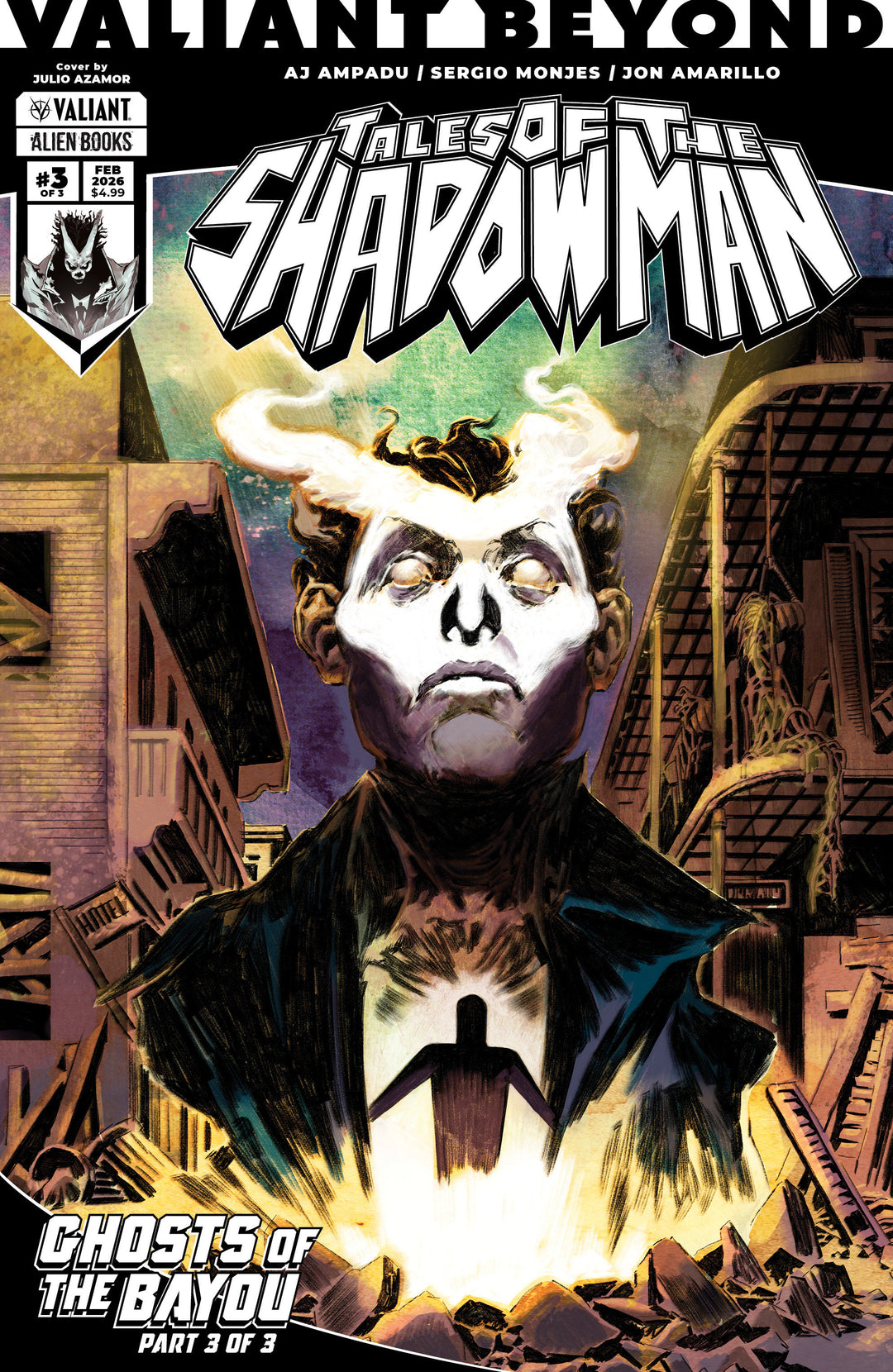 Valiant Beyond Tales Of The Shadowman #6  Ghosts Of The Bayou #3 Variant B (Azamor)