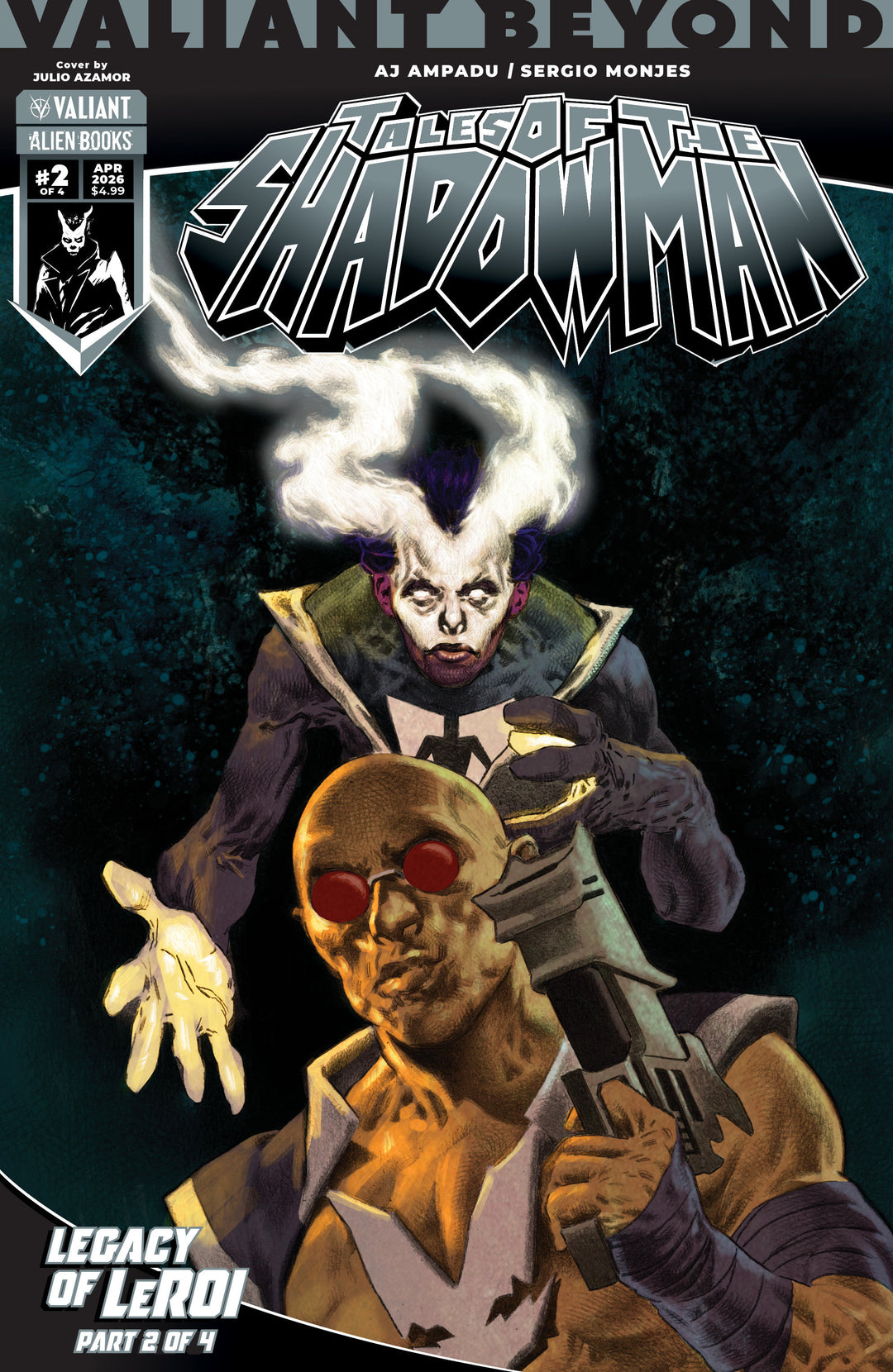 Valiant Beyond Tales Of The Shadowman #8  Legacy Of Le Roi #2 Variant B (Azamor)