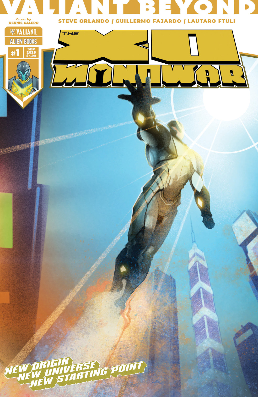 Valiant Beyond The X O Manowar #1 Variant C (Calero Connecting Variant)