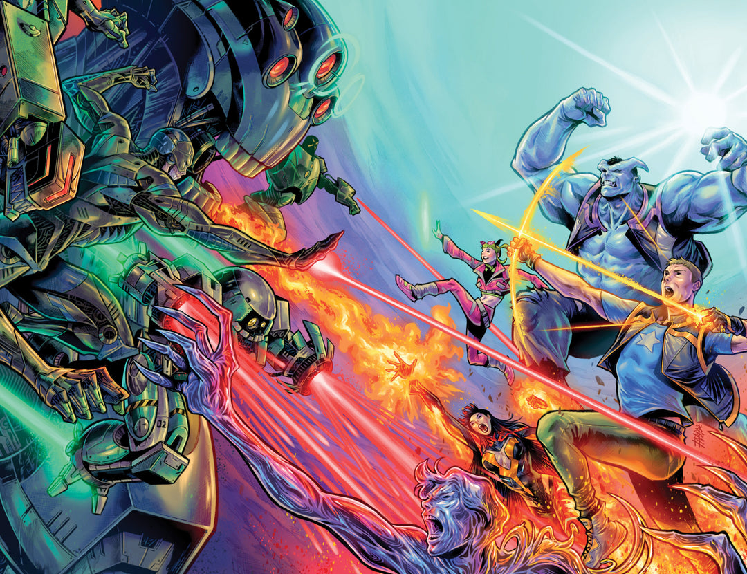 Valiant Beyond All New Harbinger #1 Variant F (Fajardo Wraparound Full Art)