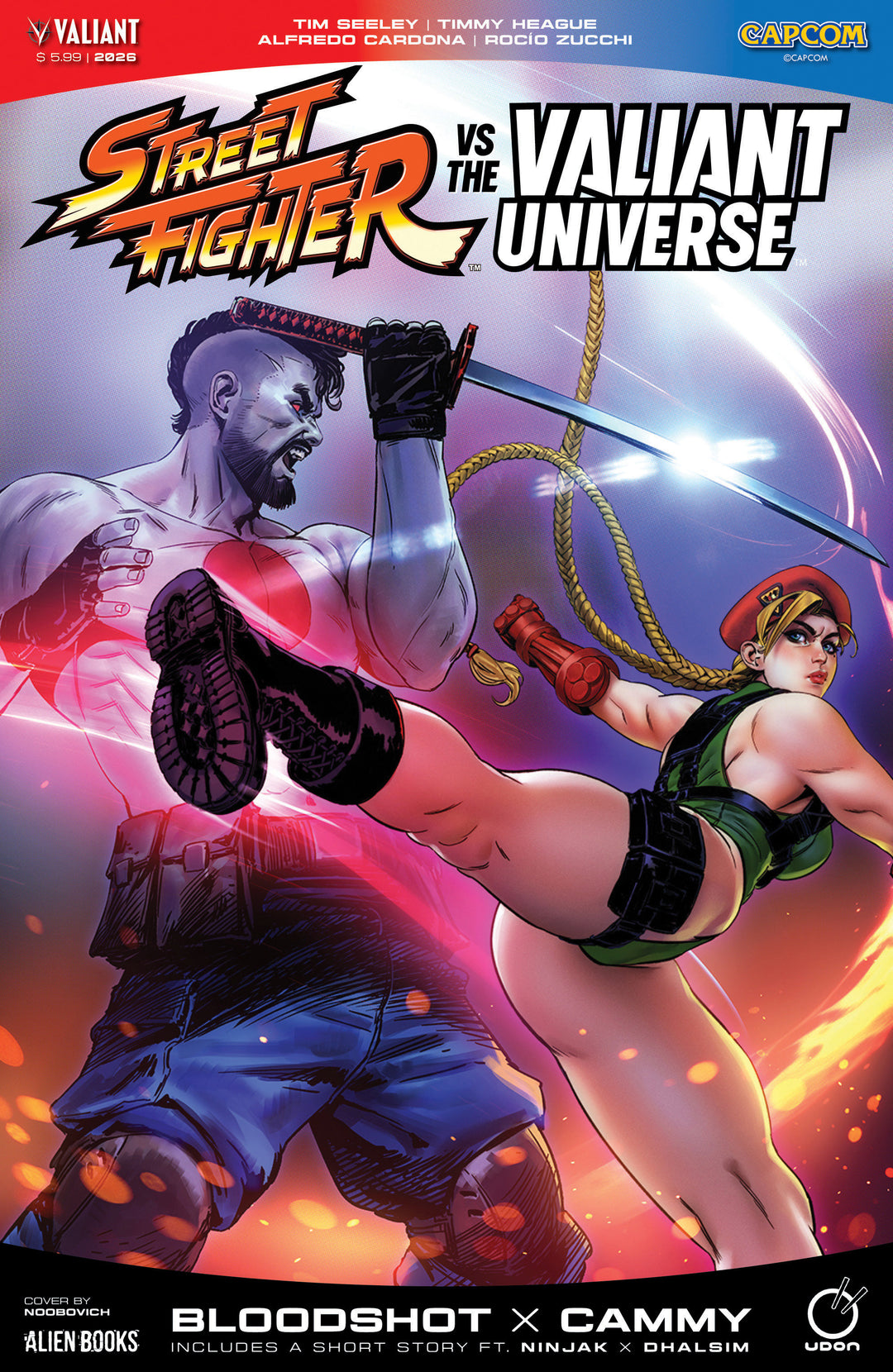 Street Fighter vs The Valiant Universe Special (One Shot) Variant D (Noobovich)