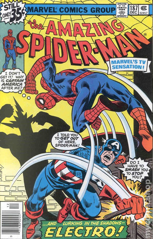 Amazing Spider-Man (1963) #187 Newsstand VG