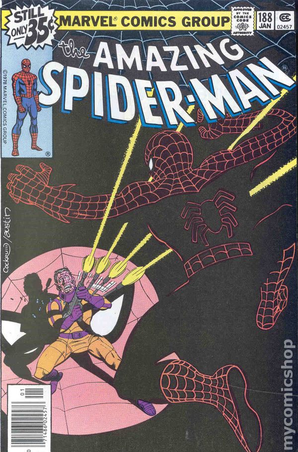 Amazing Spider-Man (1963) #188 Newsstand VG