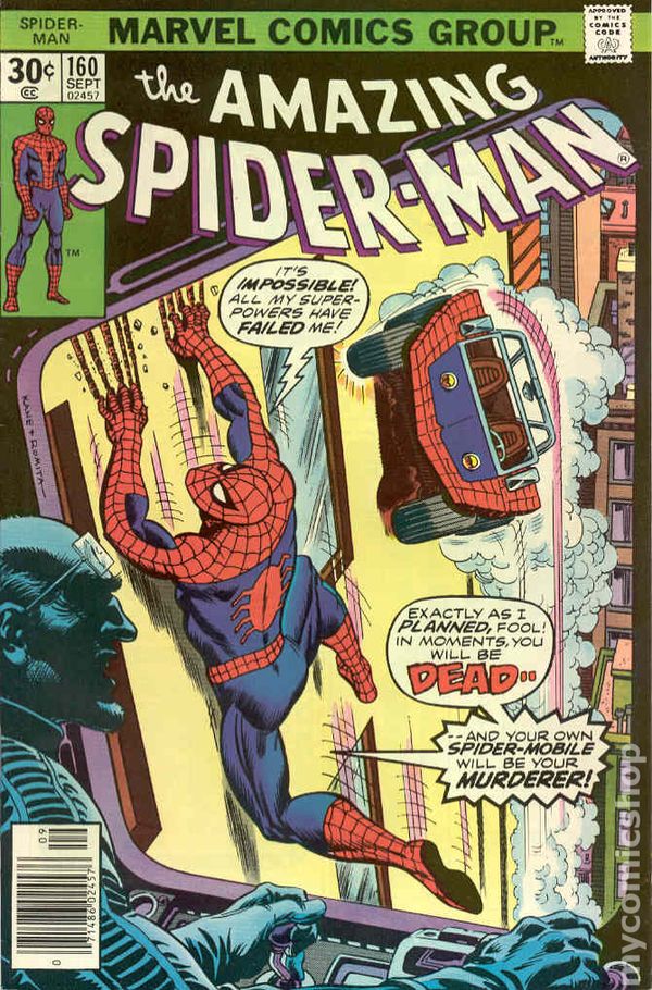 Amazing Spider-Man (1963) #160 Newsstand VF