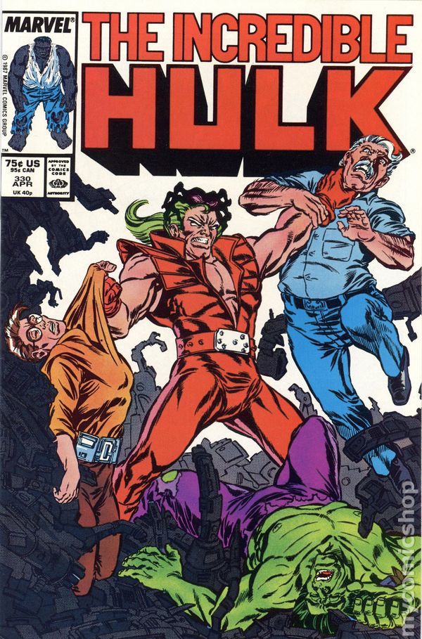 Incredible Hulk (1962) #330 Direct VF