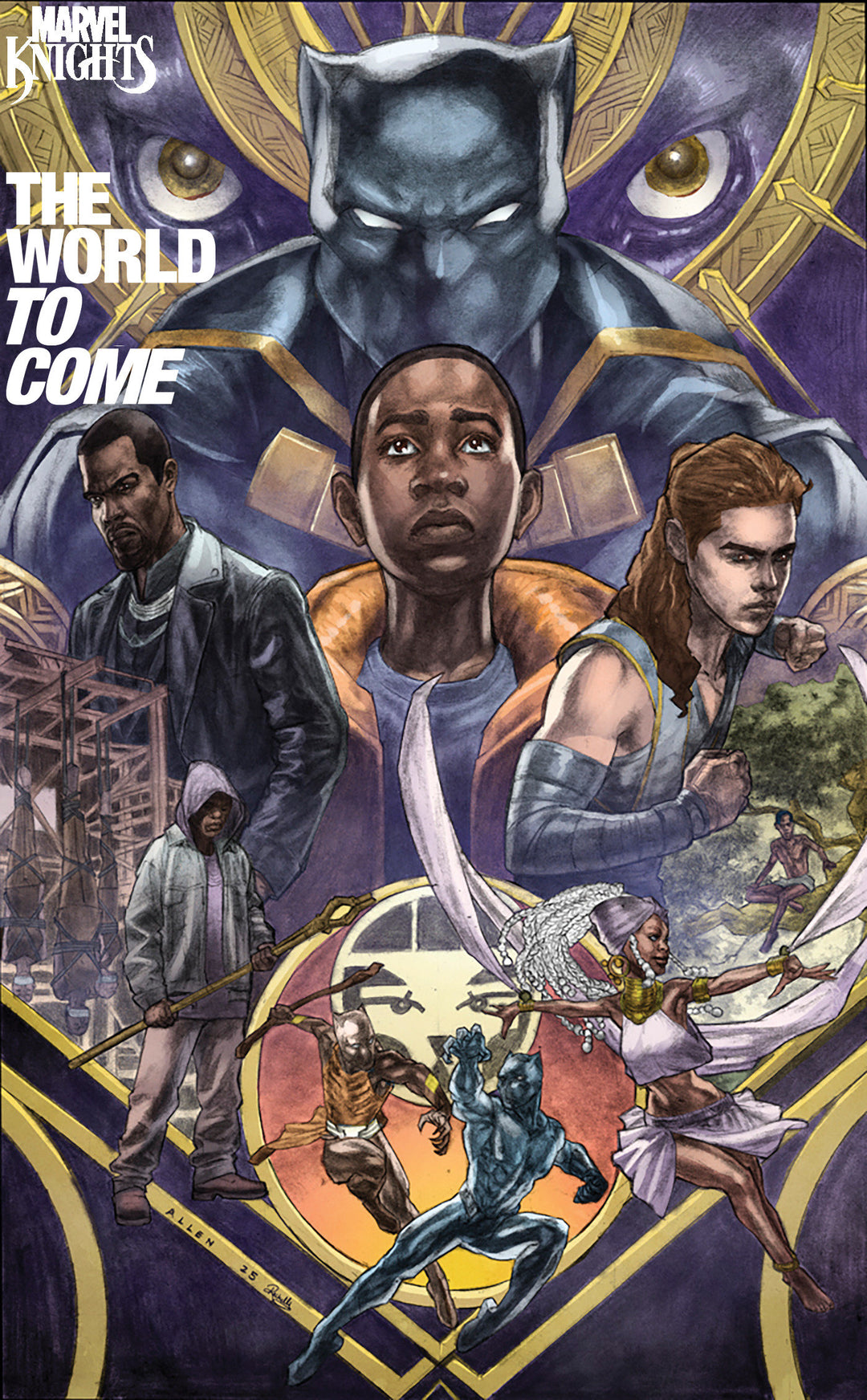 Marvel Knights The World To Come #3 Chris Allen Variant