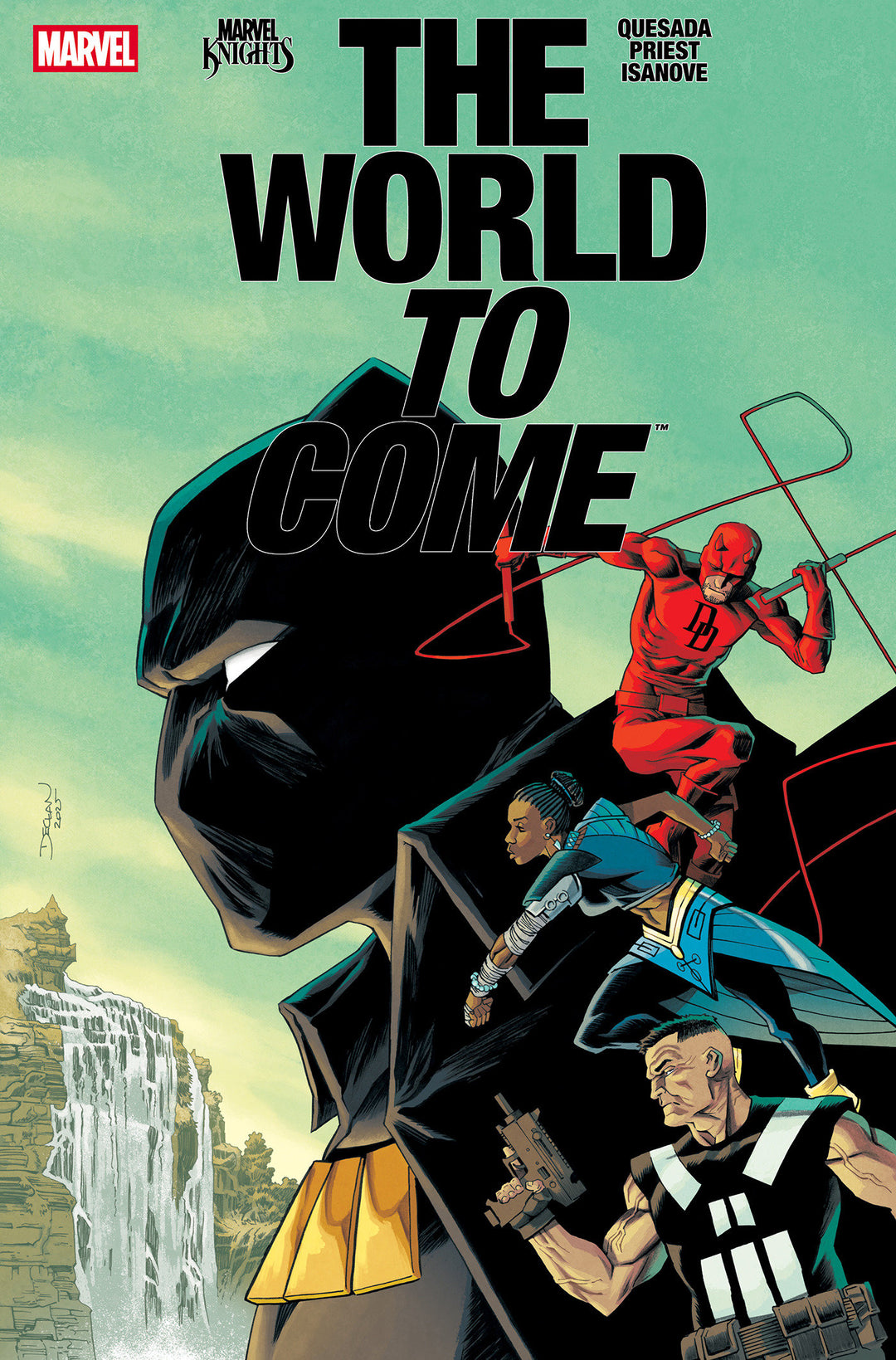 Marvel Knights The World To Come #6 Variant (1:25) Declan Shalvey Variant