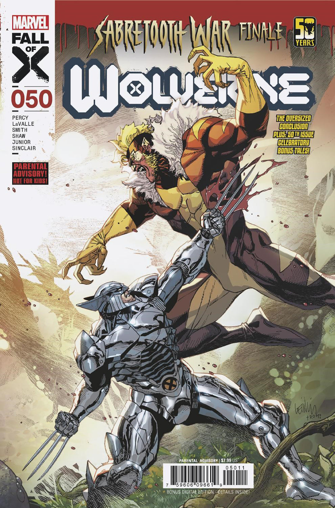 Wolverine (2020) #50 [Fall of X]