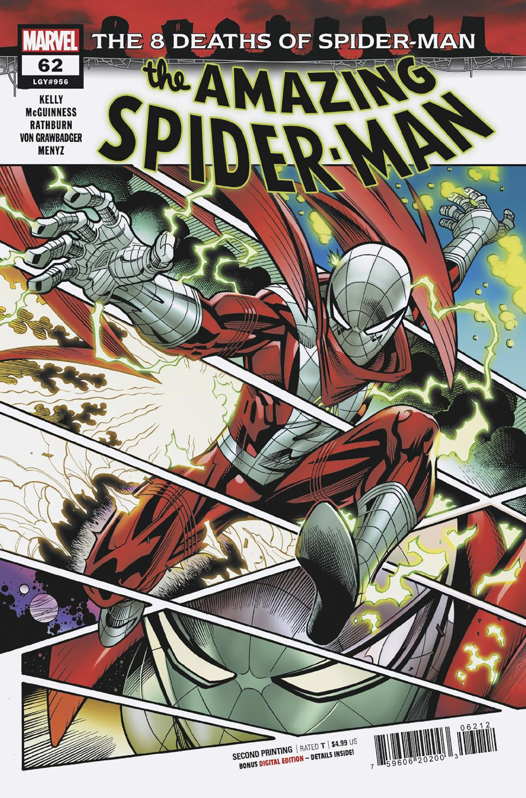 Amazing Spider-Man (2022) #62 Variant (2nd Print) Edition Mcguinness Edition