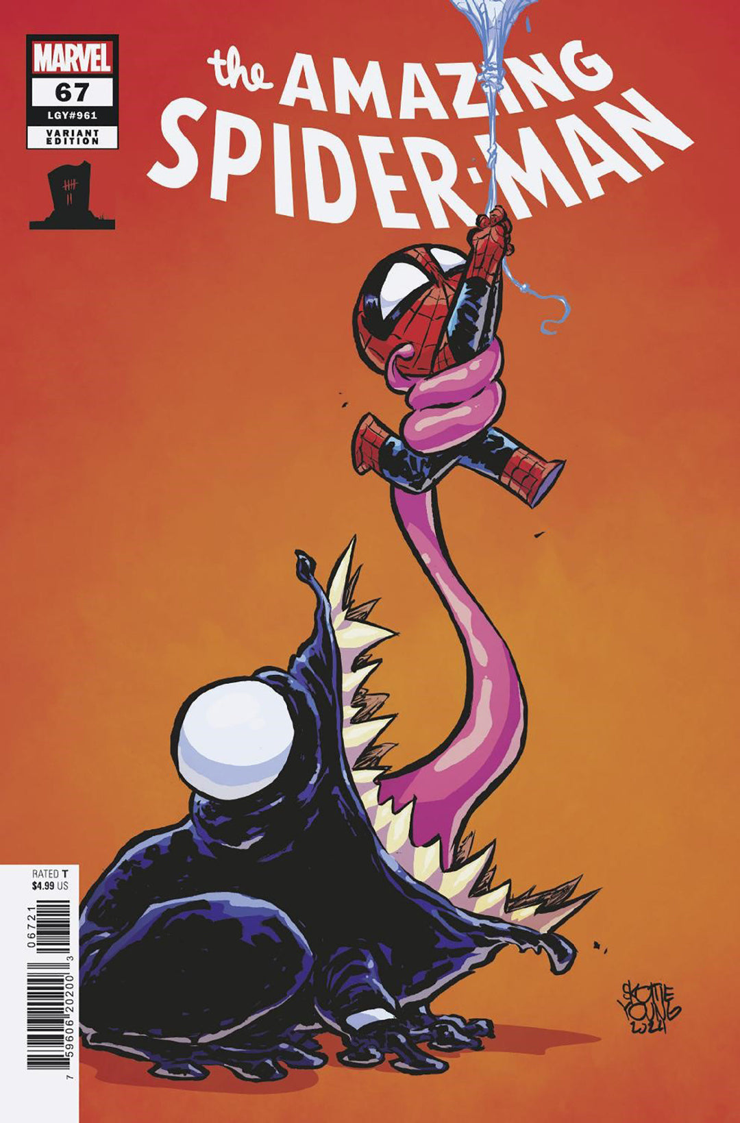 Amazing Spider-Man (2022) #67 Skottie Young 8 Deaths Of Spider-Man Variant