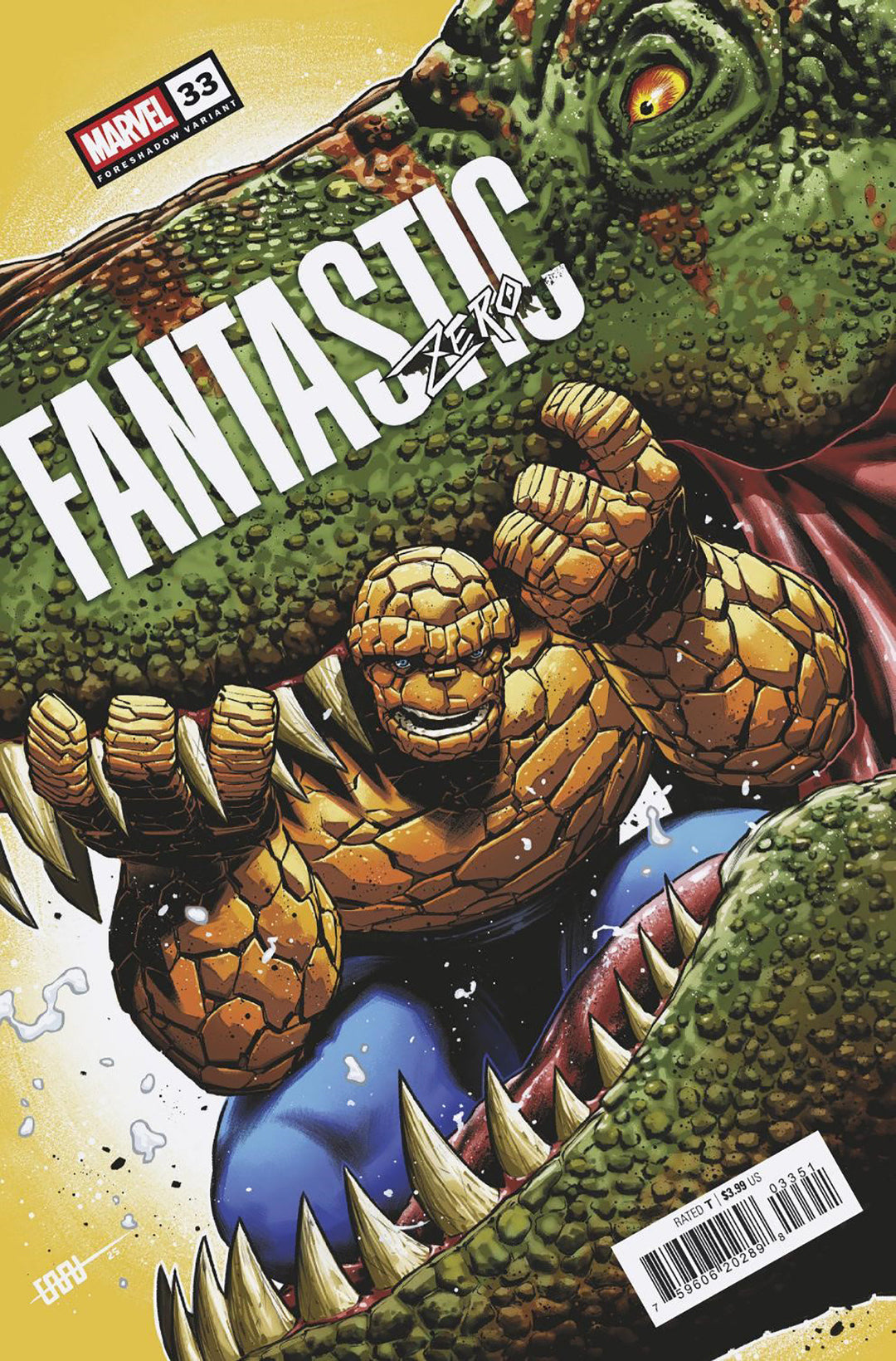 Fantastic Four (2023) #33 Cafu Foreshadow Variant [Doom]