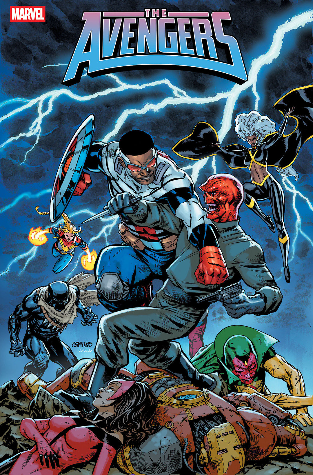 Avengers (2023) #27 Cory Smith Bring On The Bad Guys Variant [Doom]
