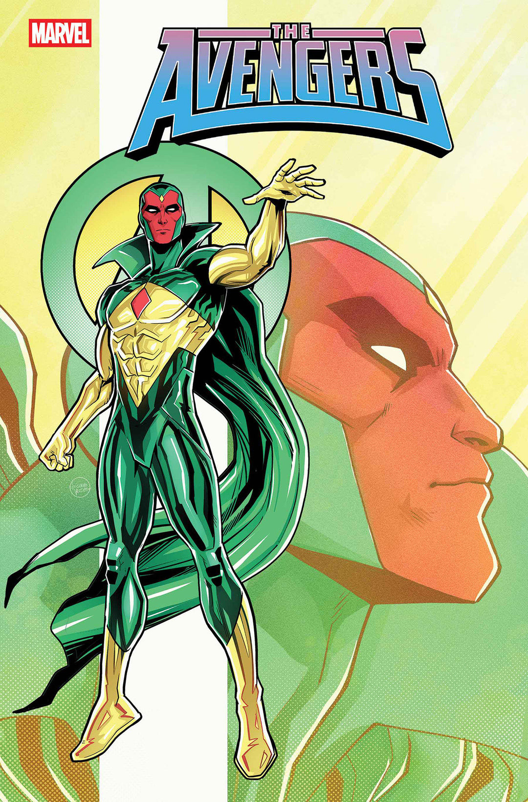 Avengers (2023) #30 Luciano Vecchio Vision Variant