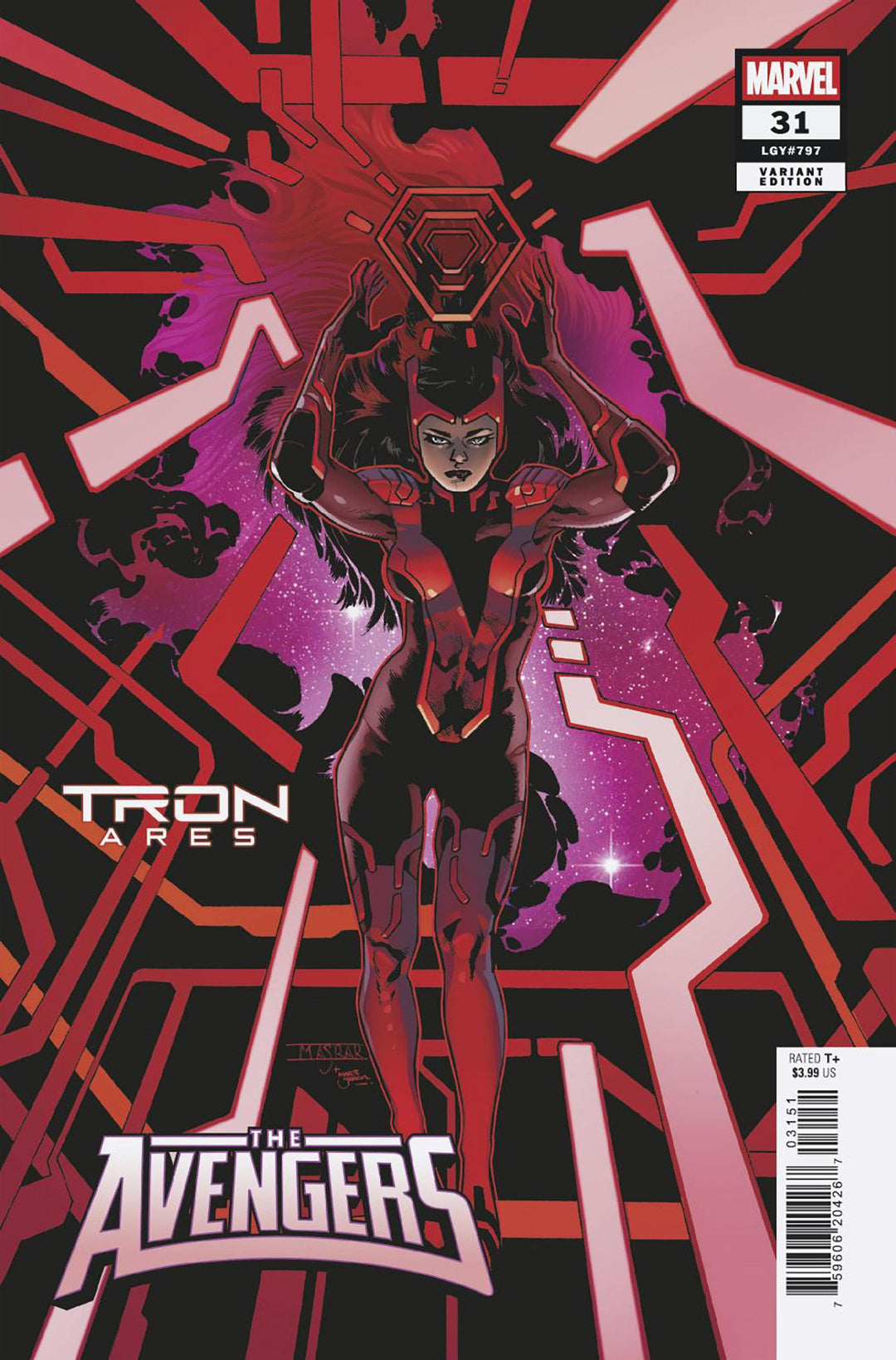 Avengers (2023) #31 Mahmud Asrar Tron: Ares Variant