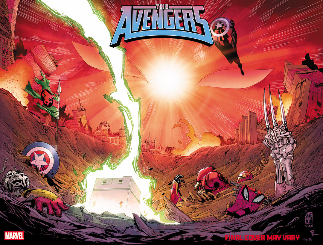 Avengers (2023) #36 Giuseppe Camuncoli Wraparound Foreshadow Variant