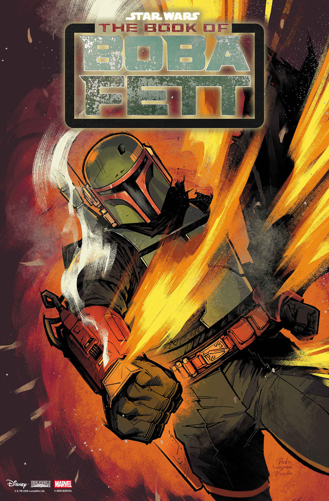 Star Wars The Book Of Boba Fett #1 Rickie Yagawa Foil Variant
