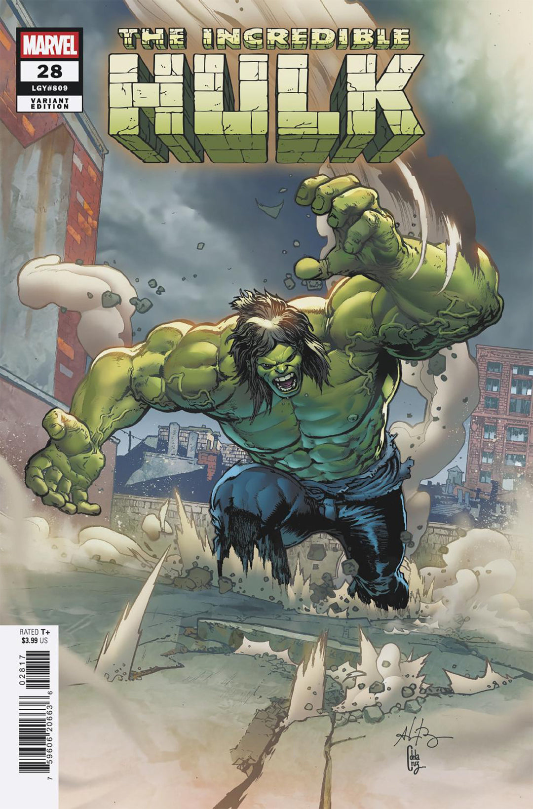 Incredible Hulk (2023) #28 Variant (1:25) Andrei Bressan Edition