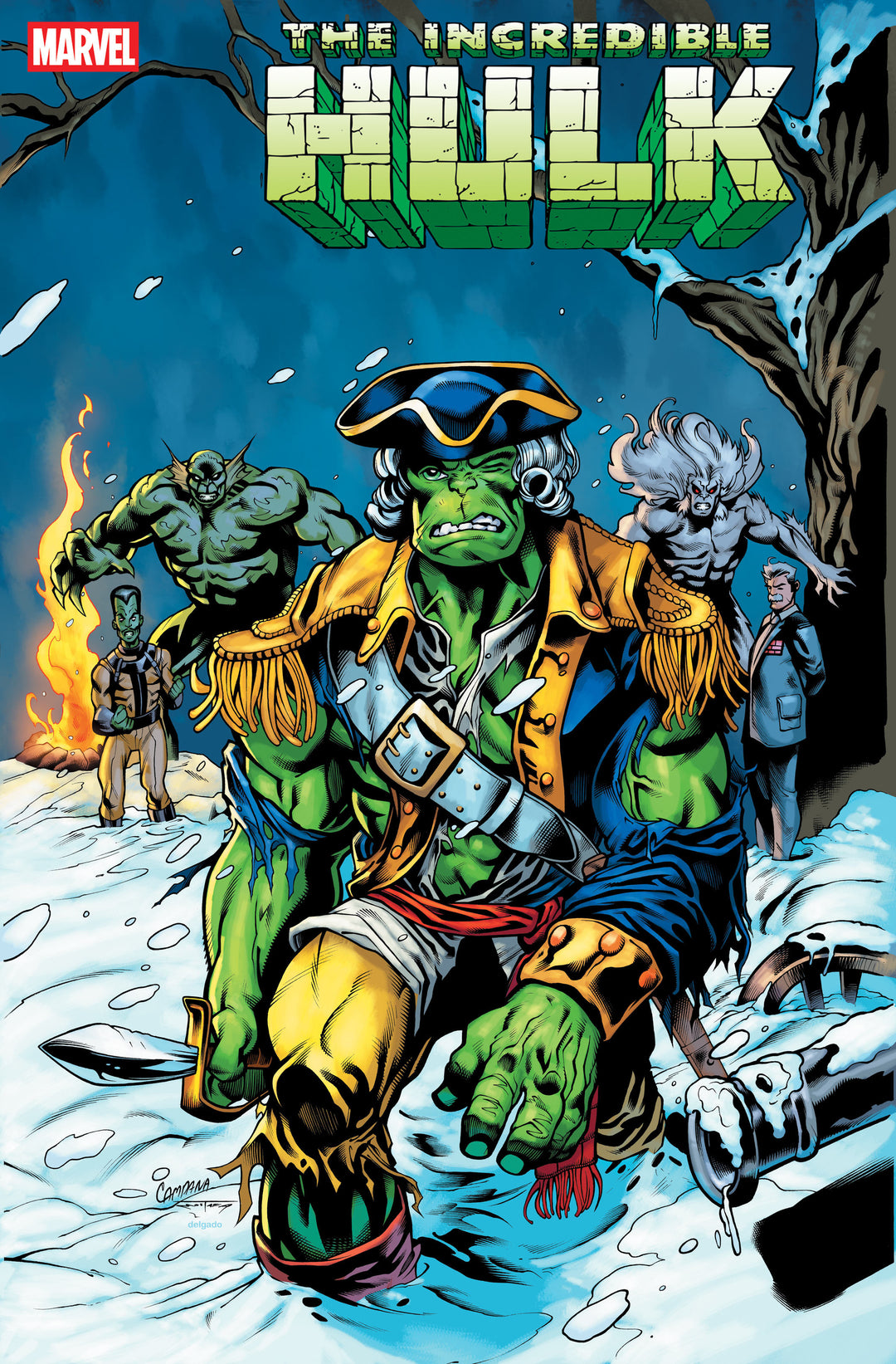 Incredible Hulk (2023) #29 Chris Campana 250th Homage Variant
