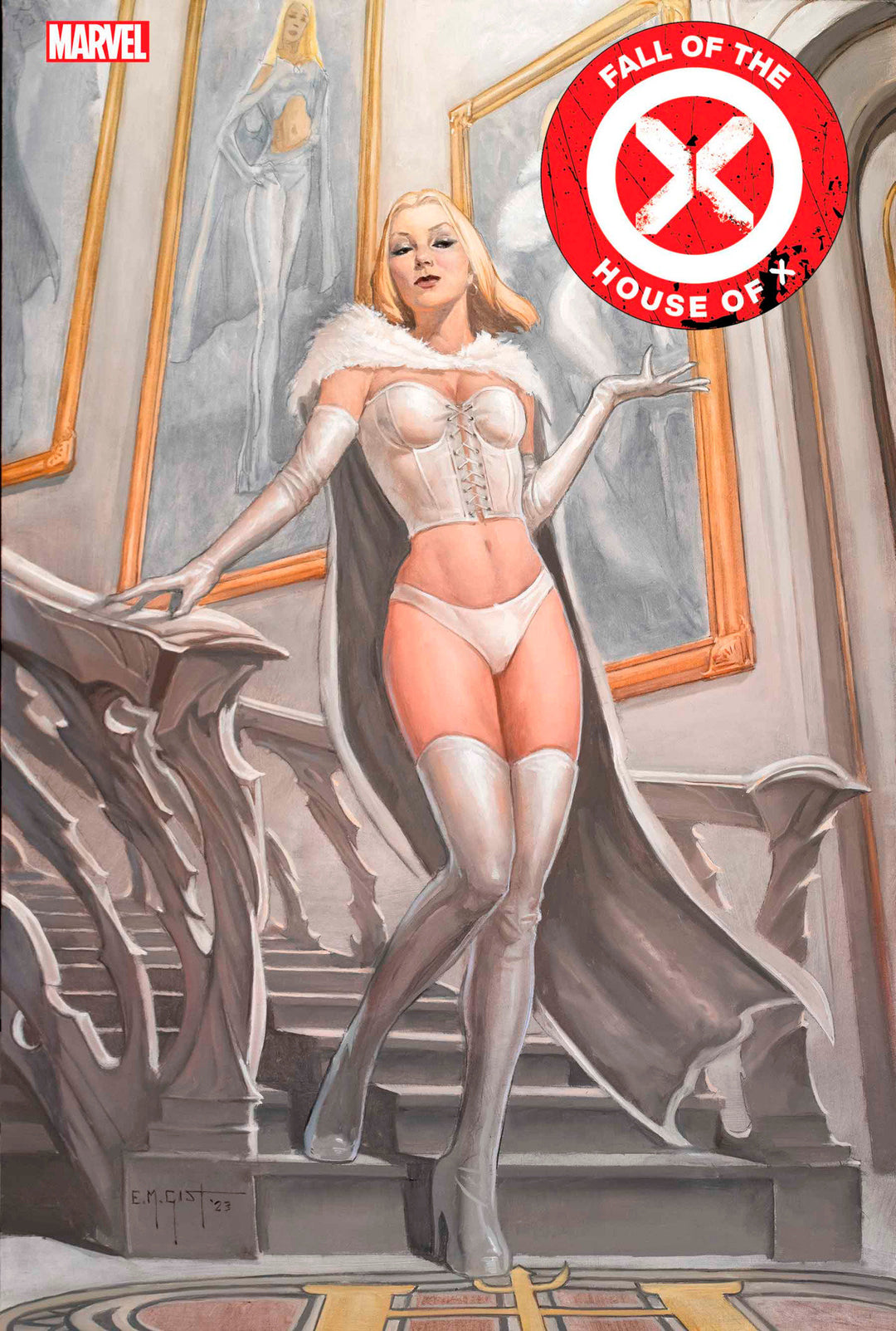 Fall Of The House Of X #4 E.M. Gist Emma Frost Variant [Fall of X]