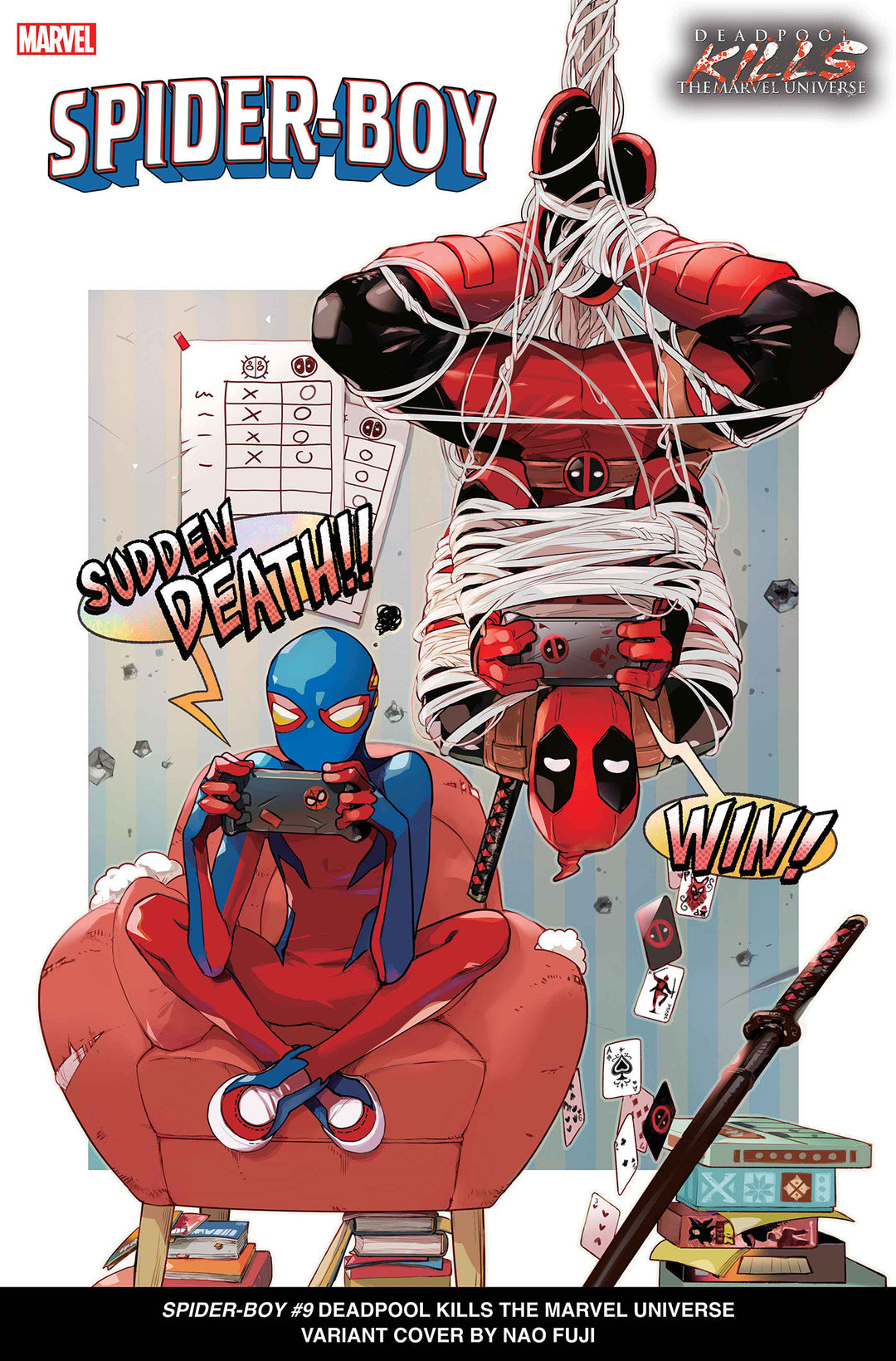 Spider-Boy (2024) #9 Nao Fuji Deadpool Kills The Marvel Universe Variant