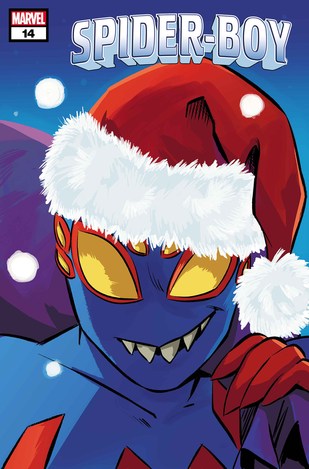 Spider-Boy (2024) #14 Natacha Bustos Winter Holiday Variant