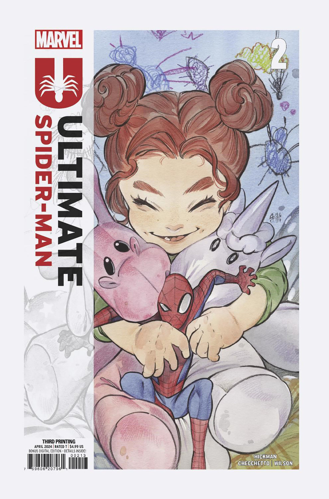Ultimate Spider-Man (2024) #2 Variant (3rd Printing) Peach Momoko Edition