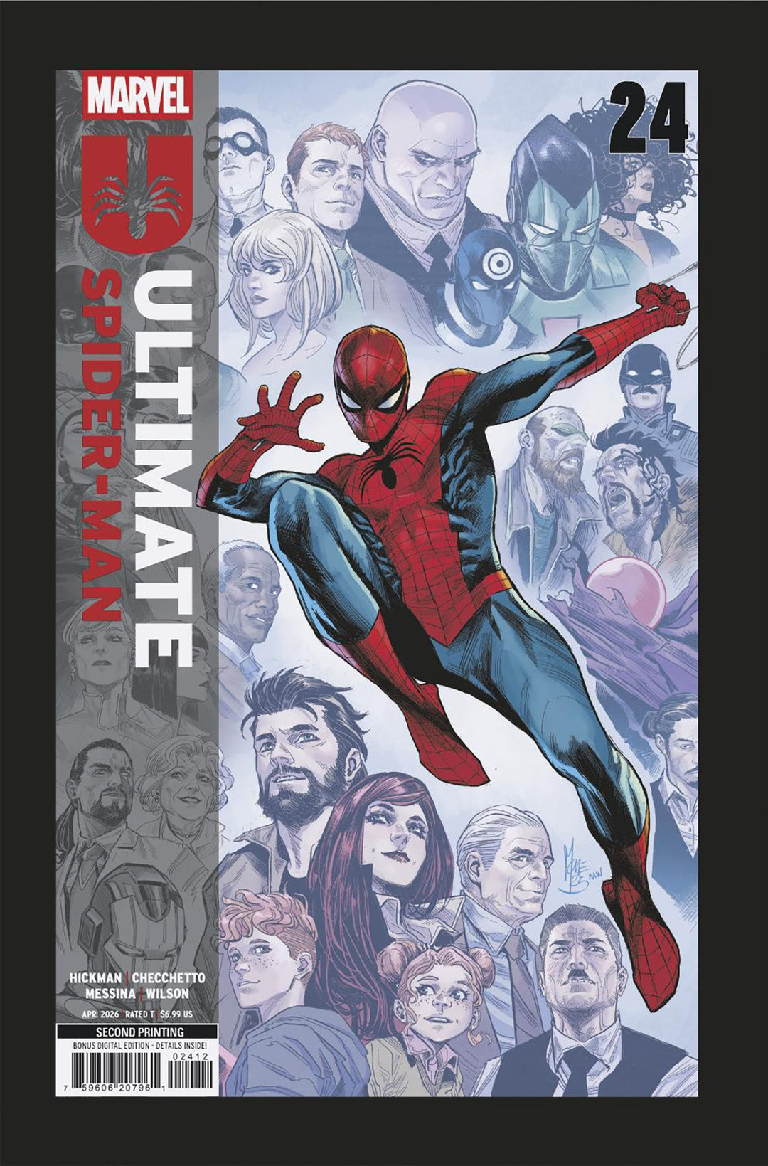 Ultimate Spider-Man (2024) #24 Variant (2nd Printing) Marco Checchetto Edition