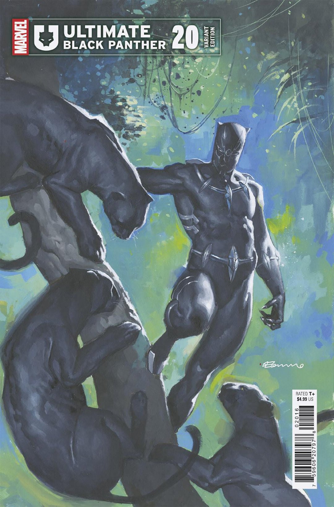 Ultimate Black Panther (2024) #20 Variant (1:25) Fabrizio De Tommaso Edition